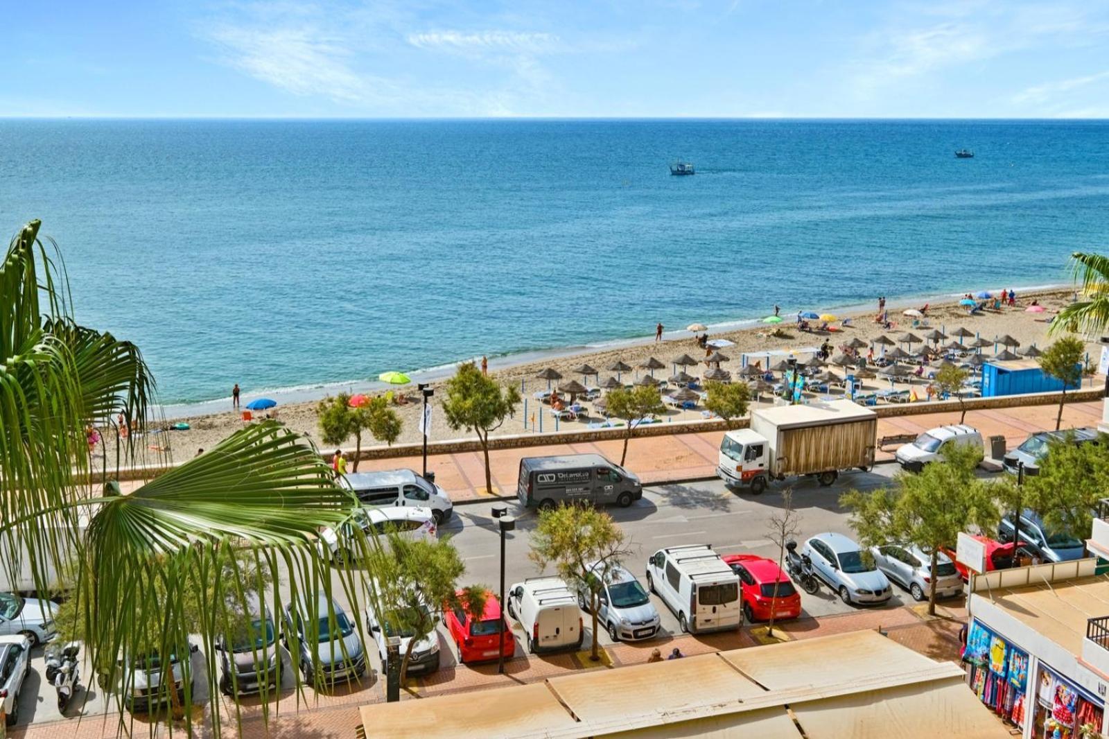 Apartamento Con Piscina En La Primera Linea De Playa De Фуенхірола Екстер'єр фото
